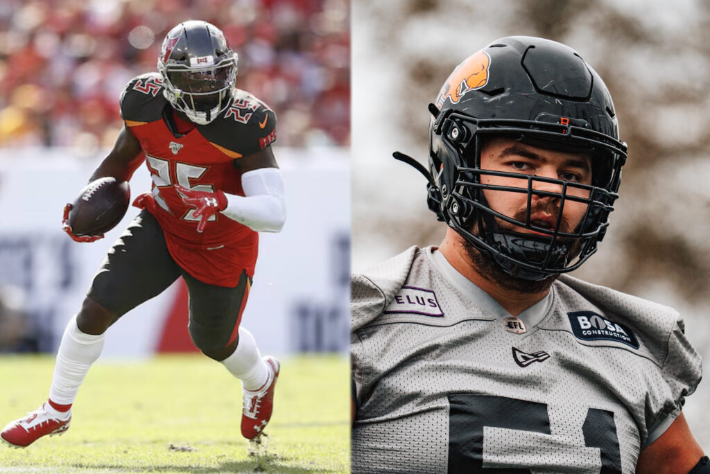 BC Lions Sign Former Buccaneers RB Peyton Barber, Extend C Michael Couture