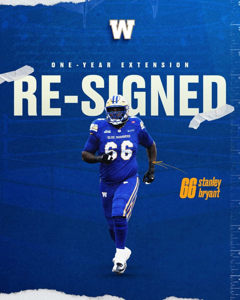 Blue Bombers Busy With Signings - My Thoughts