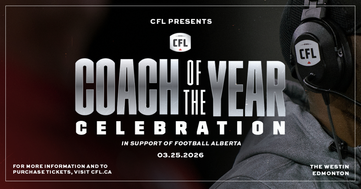 CFL: 2025 Coach Of The Year To Be Crowned In Edmonton