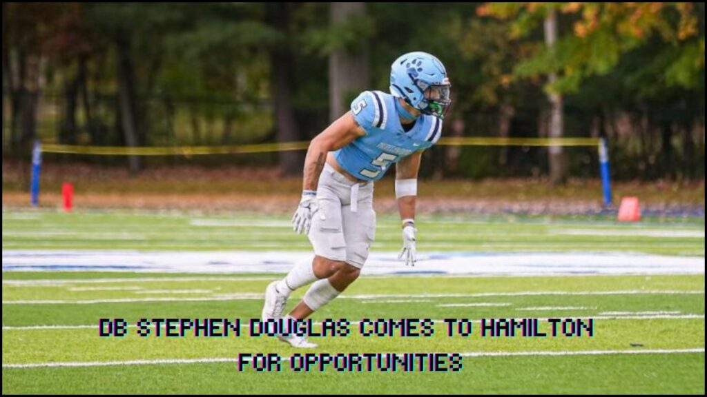 DB Stephen Douglas Comes to Hamilton For Opportunities