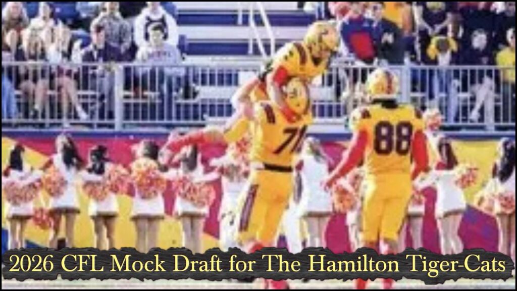 2026 CFL Mock Draft for the Hamilton Tiger-Cats