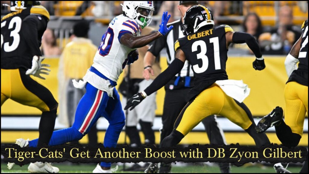 Tiger-Cats' Get Another Boost with DB Zyon Gilbert