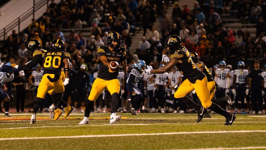 CFL Preseason Scores: Hamilton Tiger-Cats 20, Toronto Argonauts 14 - Newton's Three Touchdown Catches Lift Tiger-Cats