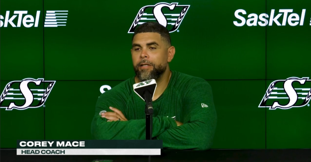 Riders 38, Tiger-Cats 7 - Corey Mace Praises Second-Half Defensive Explosion: "The Football Gods Said, 'All Right, We'll Start Playing In Your Favor'"