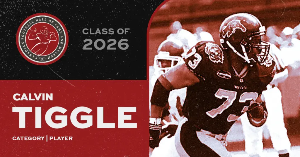 CFL: Defensive Terror Tiggle Headed to CFHOF