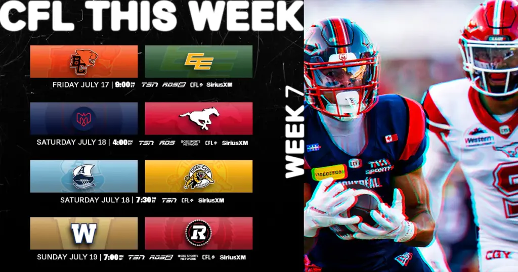 CFL Schedule Today July 19: Winnipeg Blue Bombers vs Ottawa Redblacks - TV Channels, Live Stream Odds