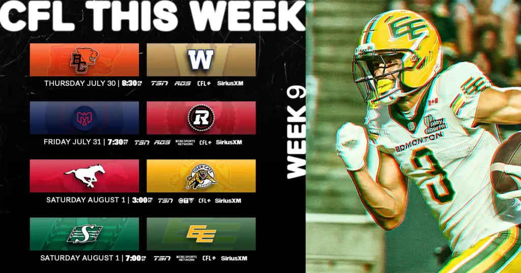 CFL Schedule Today July 30: BC Lions vs Winnipeg Blue Bombers - TV Channels, Live Stream Odds