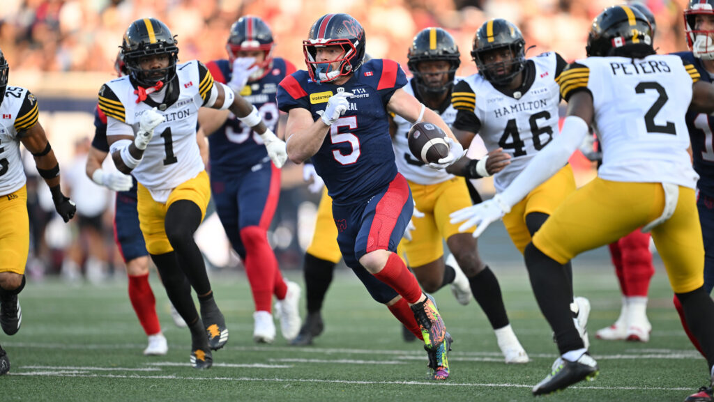 CFL Scores Today: Hamilton Tiger-Cats 18, Montreal Alouettes 31 - Theis Runs Wild as Als Stay Unbeaten at Home
