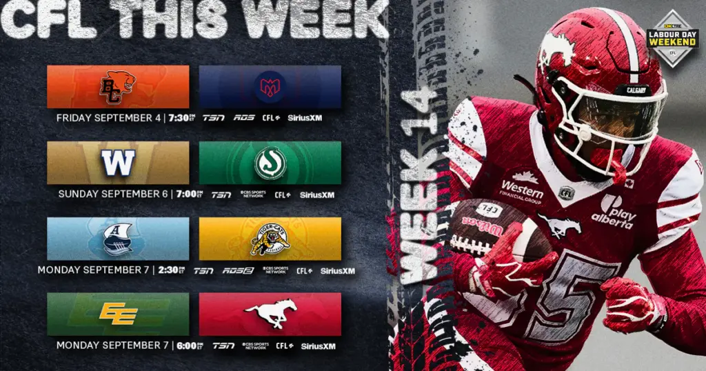 CFL Schedule Today: Winnipeg Blue Bombers vs Saskatchewan Roughriders - TV Channels, Live Stream Odds