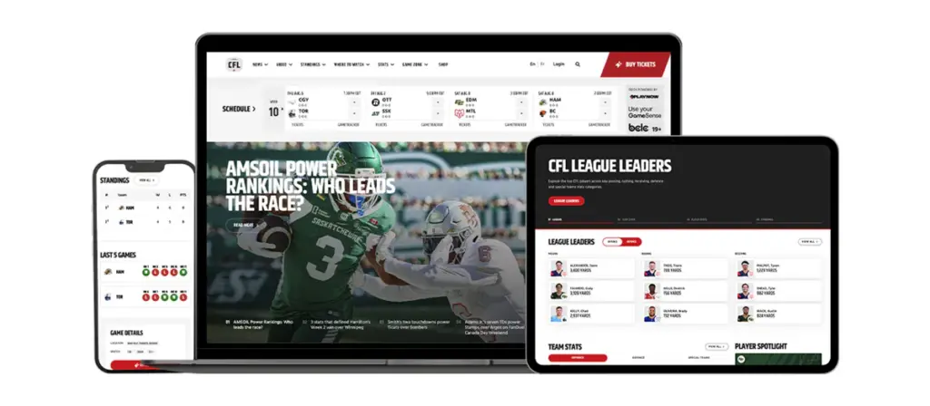 All-New Website Ecosystem Kicks Off CFL’s Digital Transformation