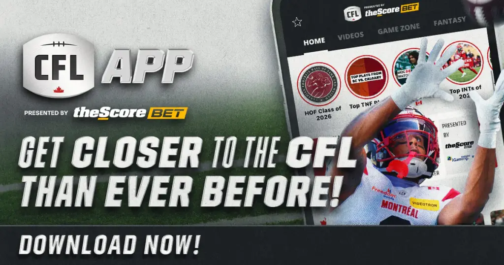 Official App of the CFL Available Now