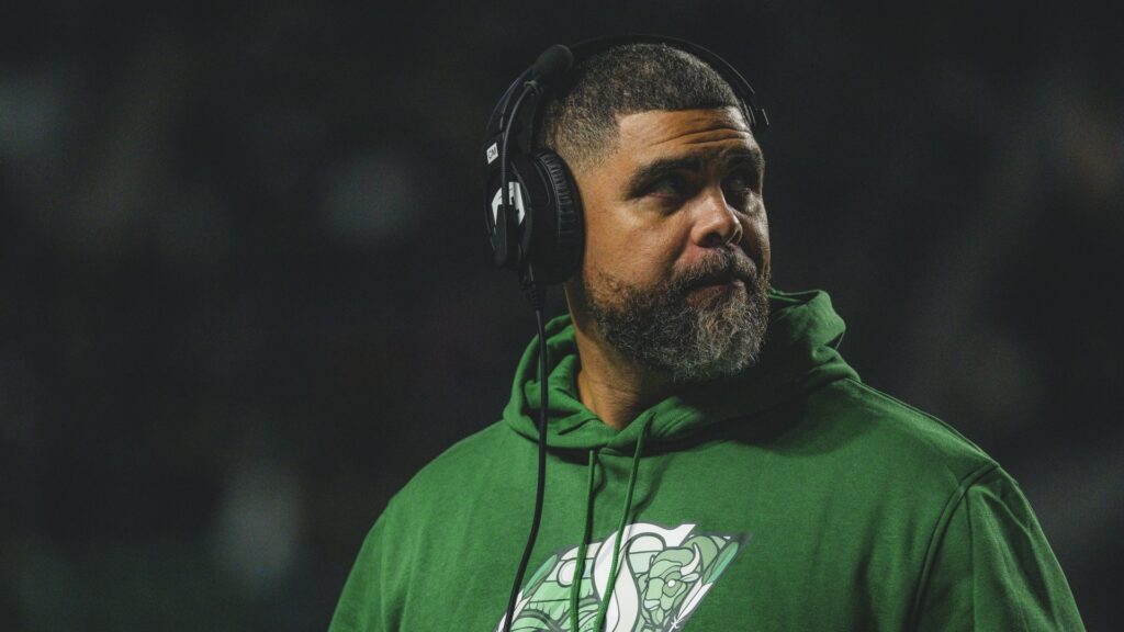Corey Mace on third-and-two hurry-up call: 'That's on me'