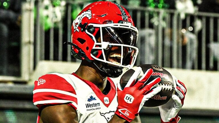 CFL Scores Today: Calgary Stampeders 37, Saskatchewan Roughriders 31 - Adams Jr's Four Touchdowns Outlast Harris Shootout